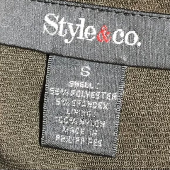 Style & Co Womens Casual Cute Maxi Midi Dress Sz S - Picture 6 of 7